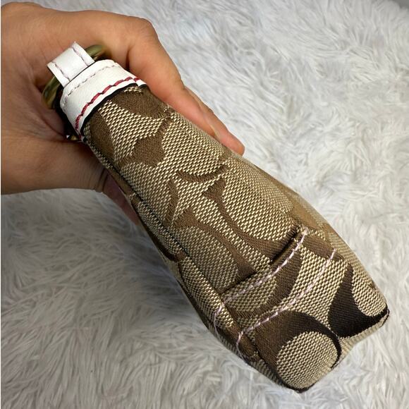 y2k COACH Vintage Poppy for Peace Demi Mini Shoulder Bag - Picture 3 of 13